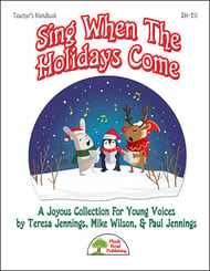 Sing When the Holidays Come Multiple Voicings Reproducible Book & CD cover Thumbnail